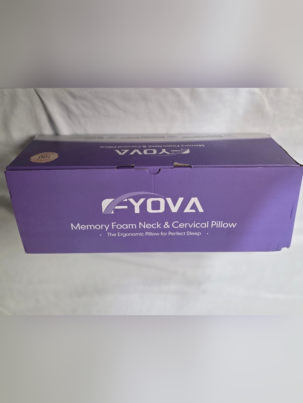 F-YOVA Memory Foam Contour Pillow - Ergonomic Support NEW IN BOX - Picture 7 of 13